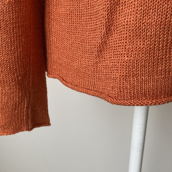 Chico's Linen Small Knit Sweater - Picture 6 of 7